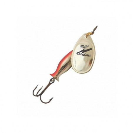 Leurre cuillère tournante Mepps Aglia Longcast - Argent