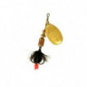 Leurre cuillère tournante Mepps Aglia Or - Mouche noire
