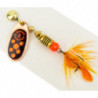 Leurre cuillère tournante Mepps Black Fury Orange Mouche - Cuivre