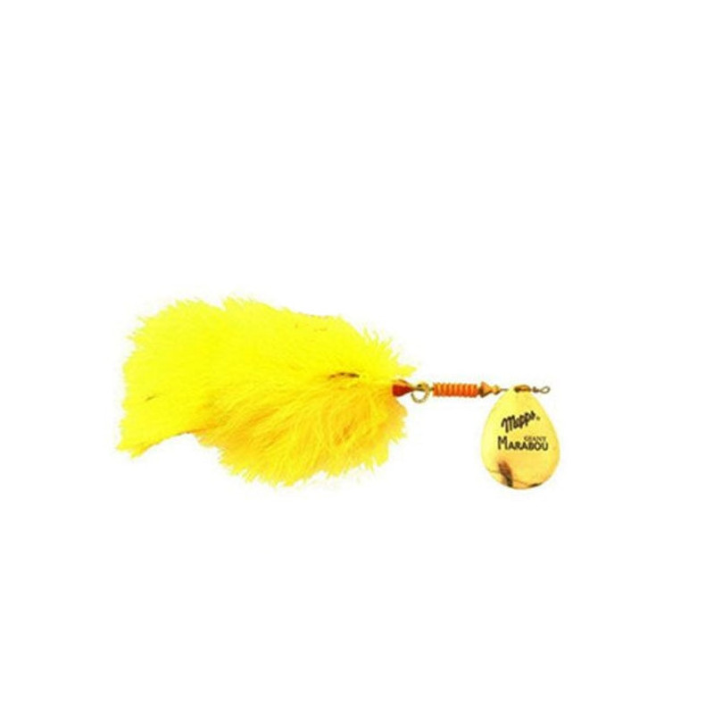 Leurre cuillère tournante Mepps Giant Marabou - Or