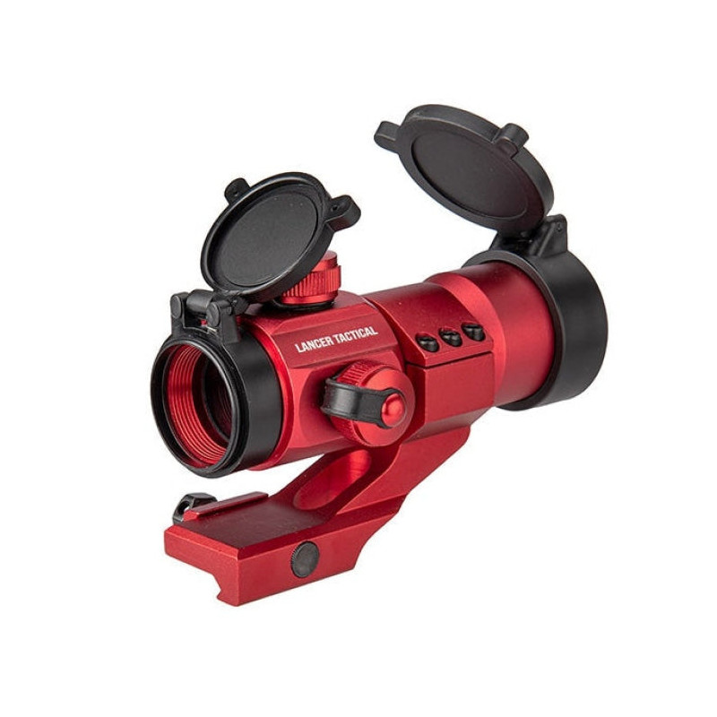 Point rouge et vert Lancer Tactical avec montage Cantilever rouge