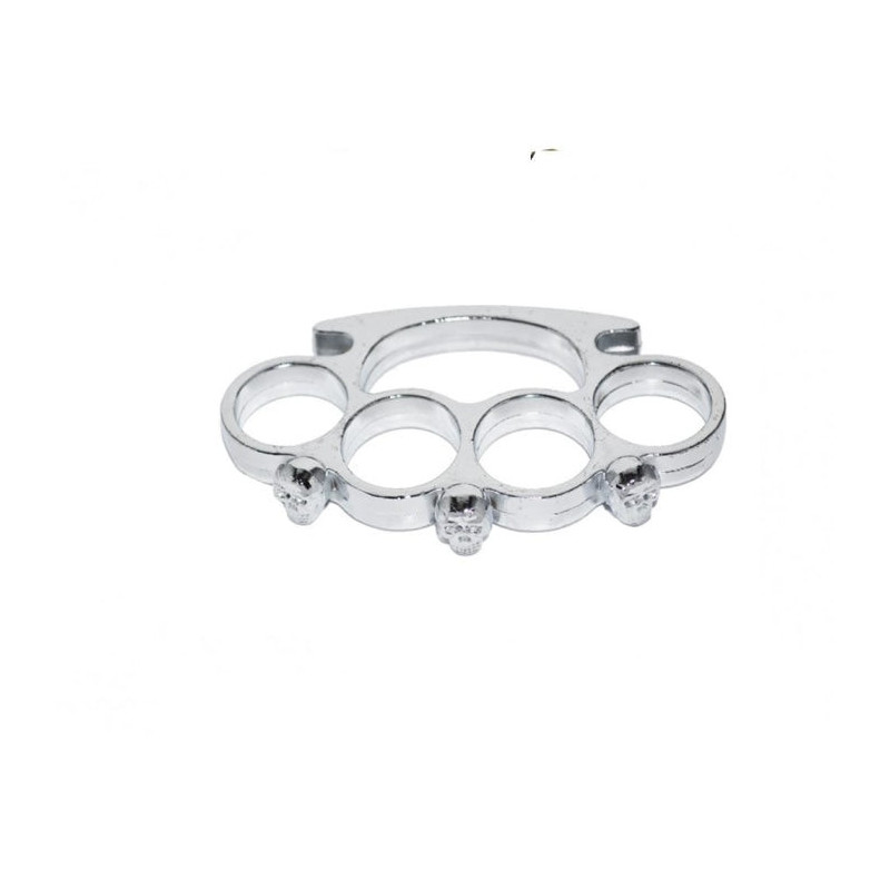 Poing américain Akis Silver Skull