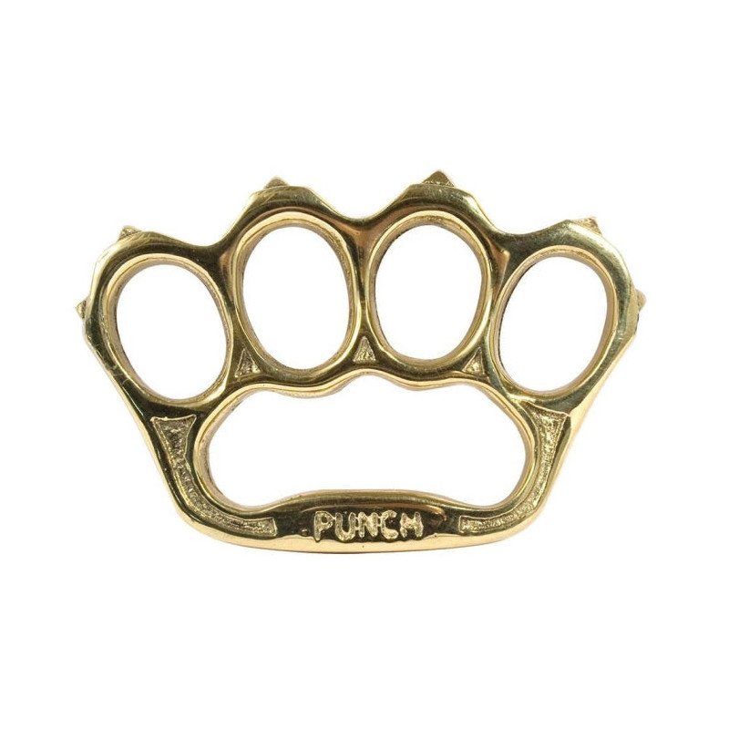 Poing américain Europarm Pitbull Punch laiton