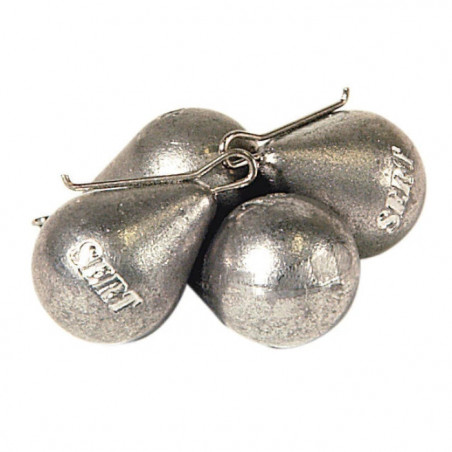 Plombs carnassier Sakura Clip Poire