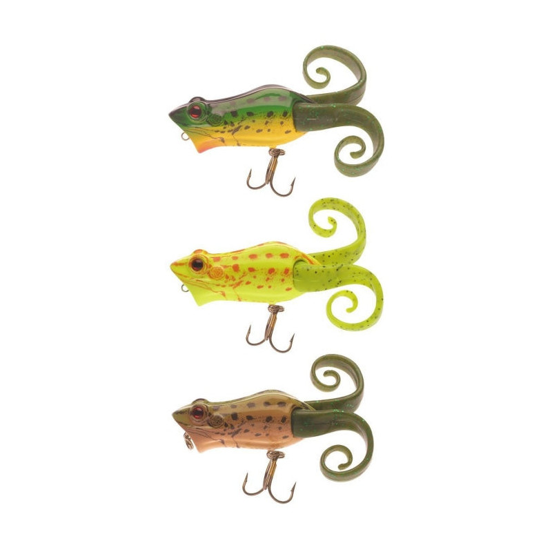 Leurre rigide Berkley Power Pop Frog 3 Pack