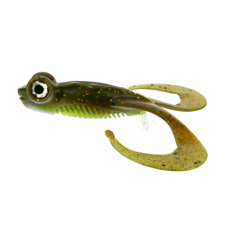 Leurre souple Gnuki bull frog 130 - Watermelon chart