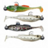 Leurres Berkley Pulse Realistic Goby pré-montés - par 4