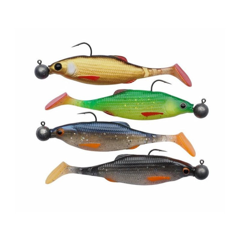Leurres Berkley Pulse Realistic Roach pré-montés - par 4