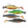 Leurres Berkley Pulse Realistic Roach pré-montés - par 4