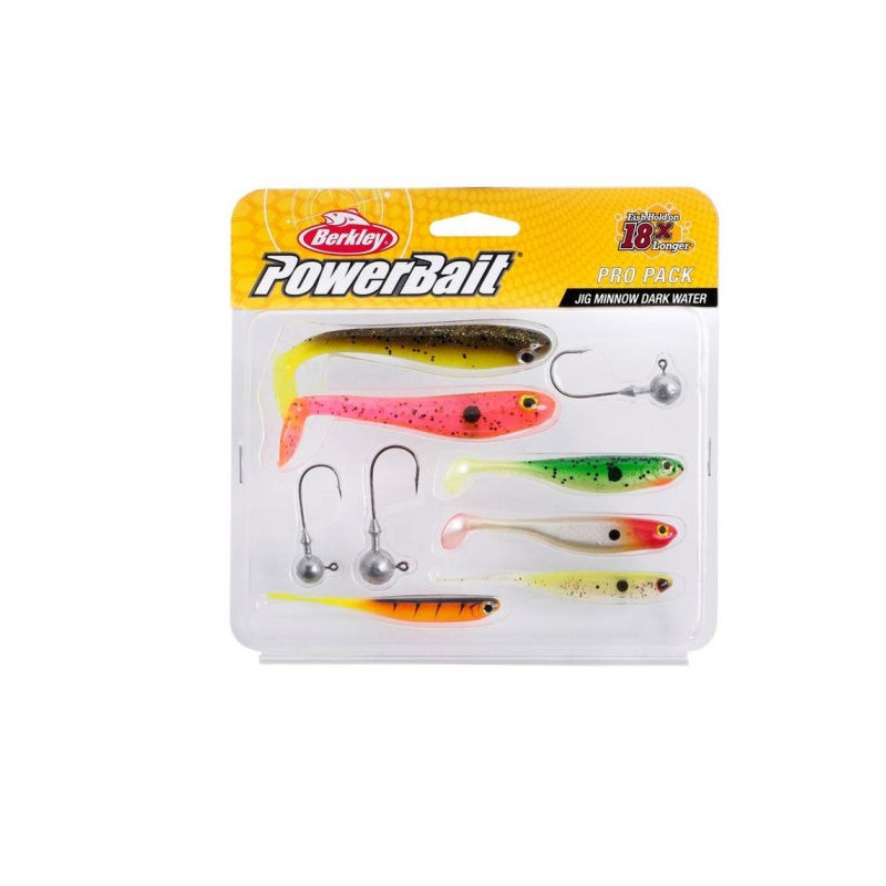 Pack complet Berkley - Jig Minnow Dark Water