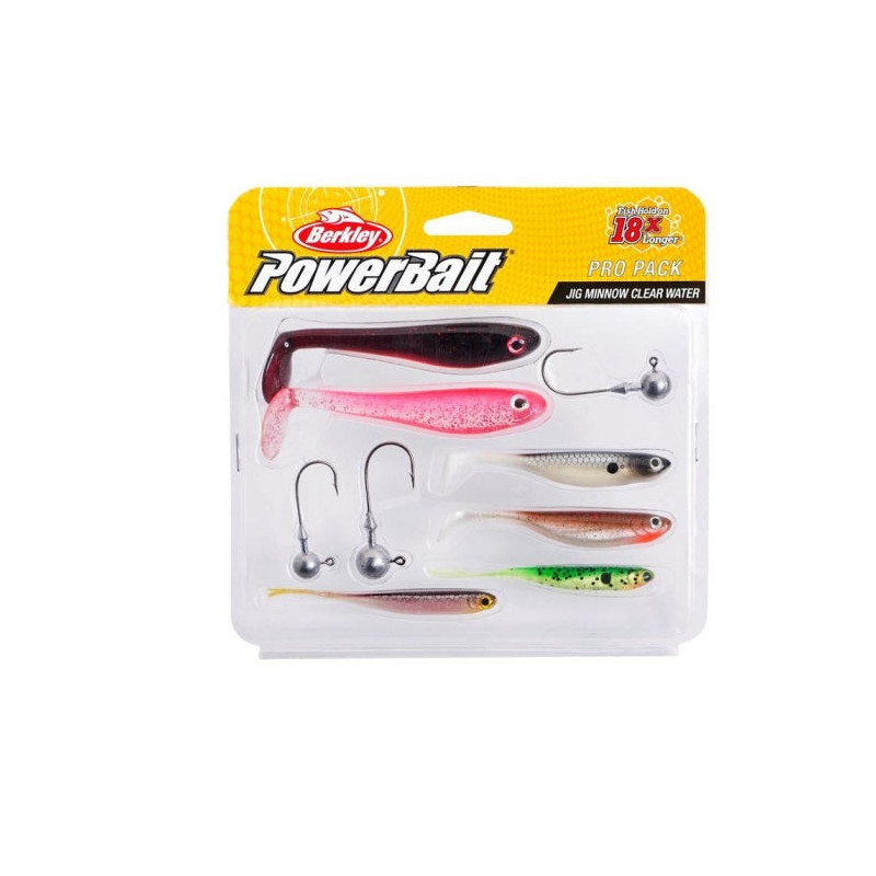 Pack complet Berkley - Jig Minnow Clear Water