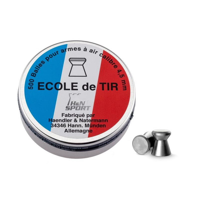 Plombs ''Ecole de tir'' cal. 4,5 mm
