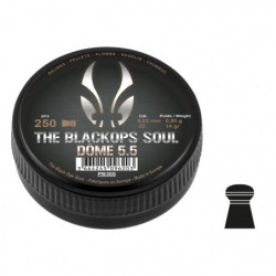 Plombs BO Manufacture The Black Ops Soul Dome - Cal 5.5mm
