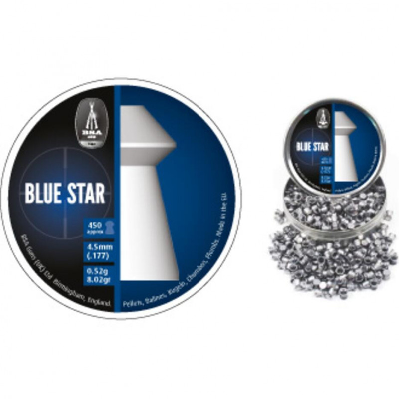 Plombs BSA Blue Star - Cal. 4.5 mm - Par 450