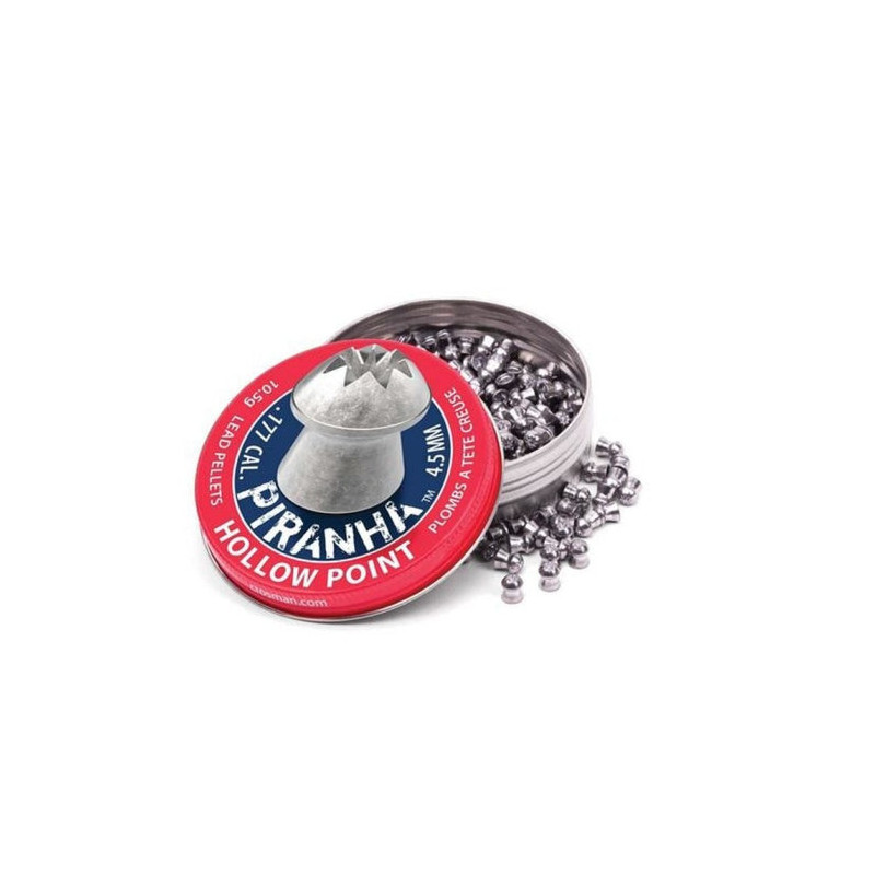 Plombs Crosman Piranha Hollow point - Cal. 4.5