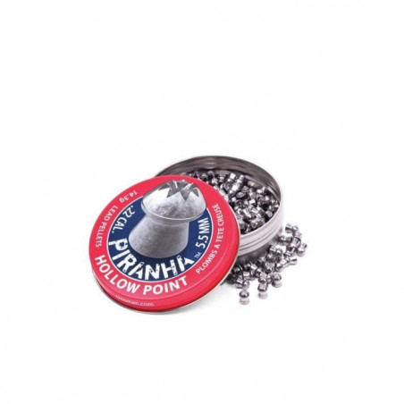 Plombs Crosman Piranha Hollow point - Cal. 5.5
