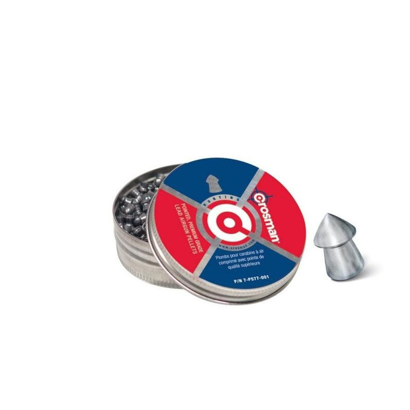 Plombs Crosman Pointed 7.4 g - Cal. 4.5