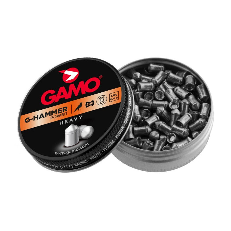 Plombs Gamo G-Hammer Power lourds - Cal. 4.5
