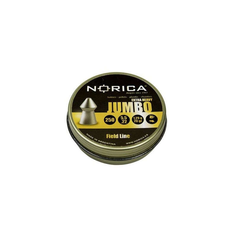 Plombs Jumbo Norica Extra Lourd - Cal. 4,5mm
