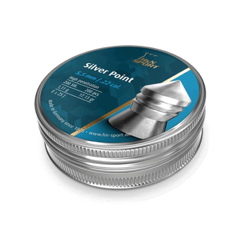 Plombs Silver Point H&N SPORT 4,5 mm / 5,5 mm