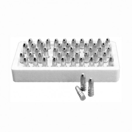 Pack de 50 balles coniques Davide Pedersoli Pour fusil à culasse - Cal. 45 pn