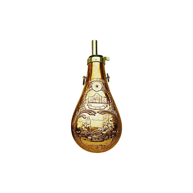 Poire à poudre réglable Davide Pedersoli Texas - Cal. 50 pn