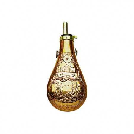 Poire à poudre réglable Davide Pedersoli Texas - Cal. 50 pn