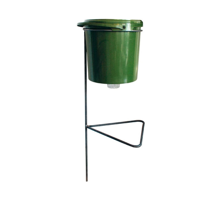 Seau agrainoir Europarm trémie et support pour petit gibier - 5L