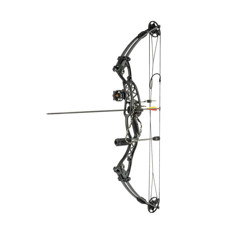 Pack Arc Compound Shoot Again M106 dark ambidextre avec flèches et accessoires