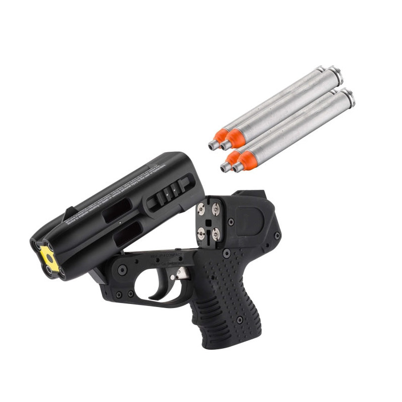 Pistolet jet protecteur Piexon - JPX 4 laser compact 4 cartouches OC