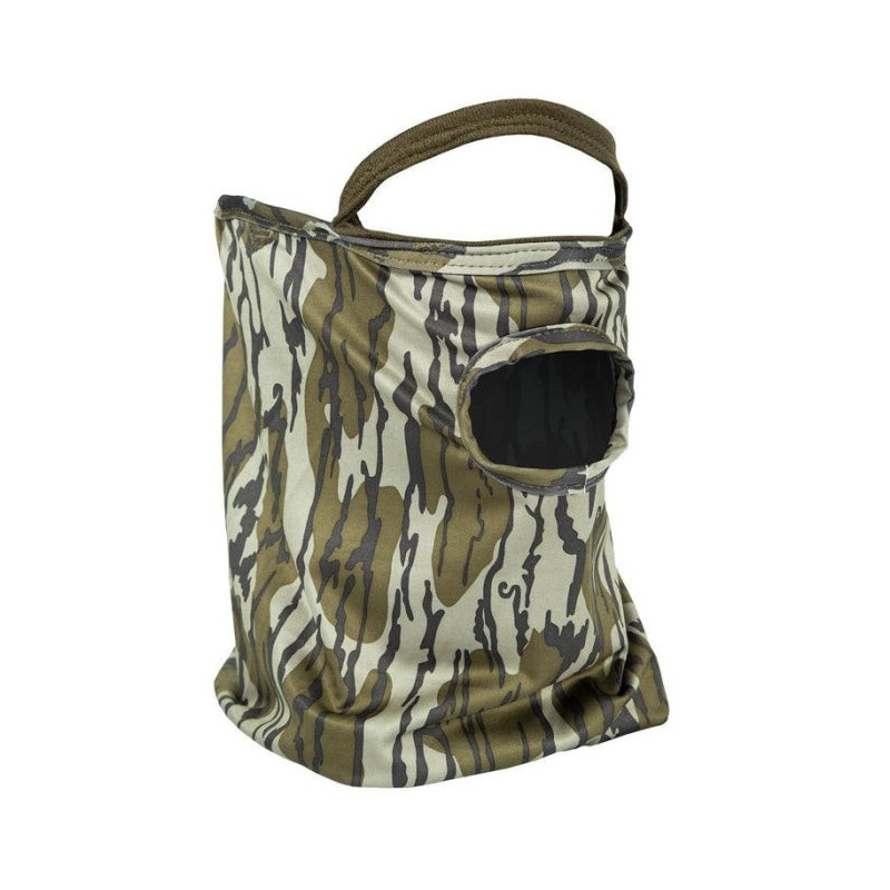 Masque 1/2 Visage Primos Stretch avec Trou de Bouche Camo Mossy Oak Bottomland