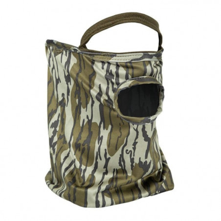 Masque 1/2 Visage Primos Stretch avec Trou de Bouche Camo Mossy Oak Bottomland