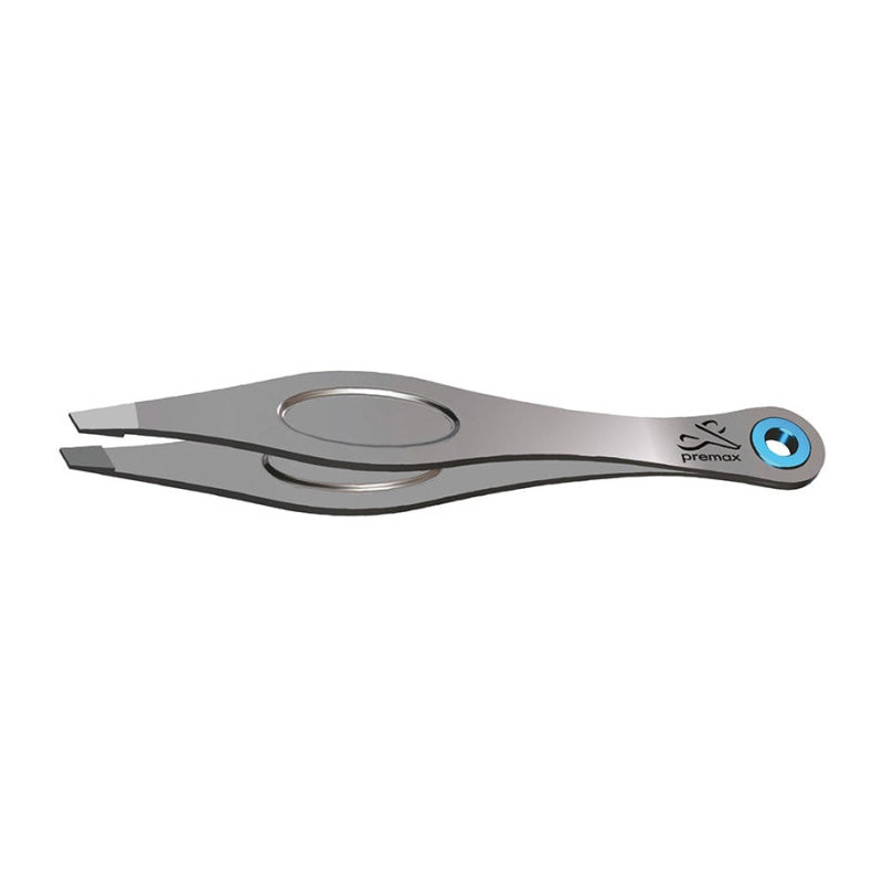 Pince à Epiler Premax Ring Lock Sablée - Longueur 100mm