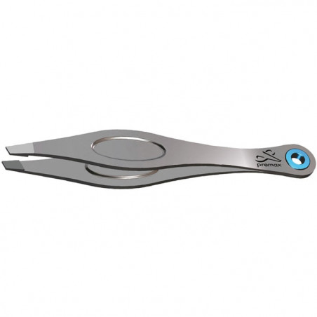 Pince à Epiler Premax Ring Lock Sablée - Longueur 100mm