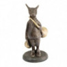 Statuette en bronze Europarm " Renard avec trompe "