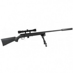Pack carabine Marlin chargeur 7 coups lunette 3-9x32 et silencieux carbone - Cal. 22LR
