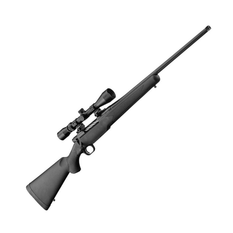 Pack carabine à verrou Mossberg patriot avec lunette 3-9x40 - Synthétique - Fileté