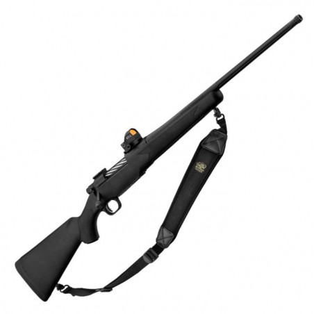 Pack carabine à verrou Mossberg patriot synthétique fileté avec point rouge RTI et bretelle - Cal. 30-06