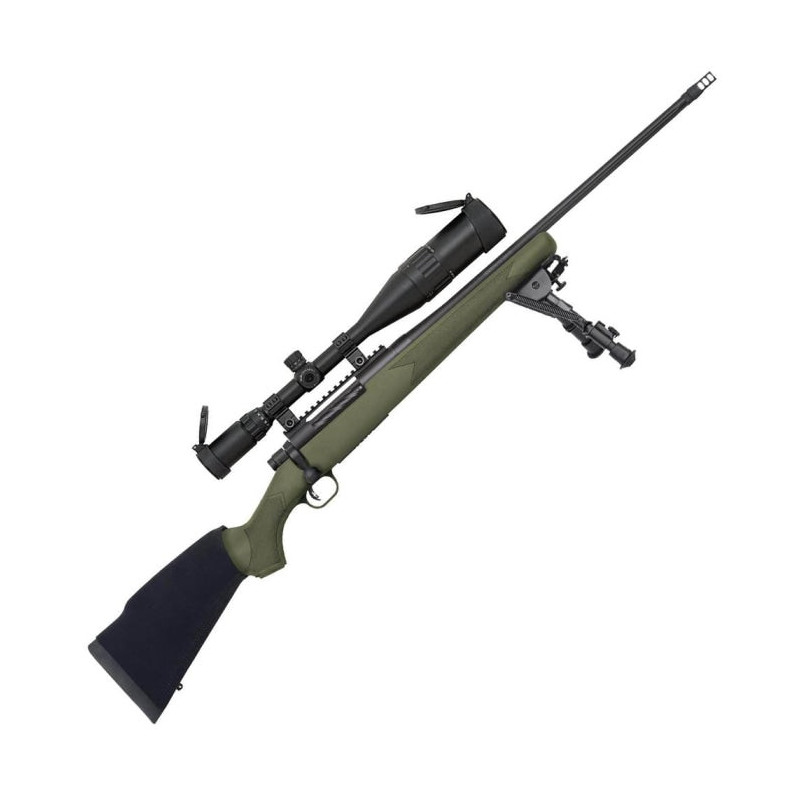 Pack carabine à verrou Mossberg patriotnight train 2 avec lunette 6-24x50 - Cal. 308 Win
