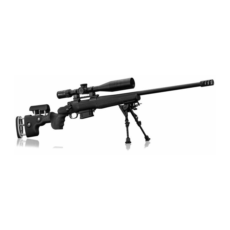 Pack Carabine à verrou Howa Lunette Diamond 6-24x50 - Cross Grs, bipied et malette