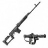 Pack Carabine Izhmash Kalashnikov TIGR-SVD Manuel lunette NPZ 3-9x24 - Cal. 7.62x54R