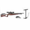 Pack Carabine PCP BSA Brigadier Lunette 3-9x40 boite de plombs pompe