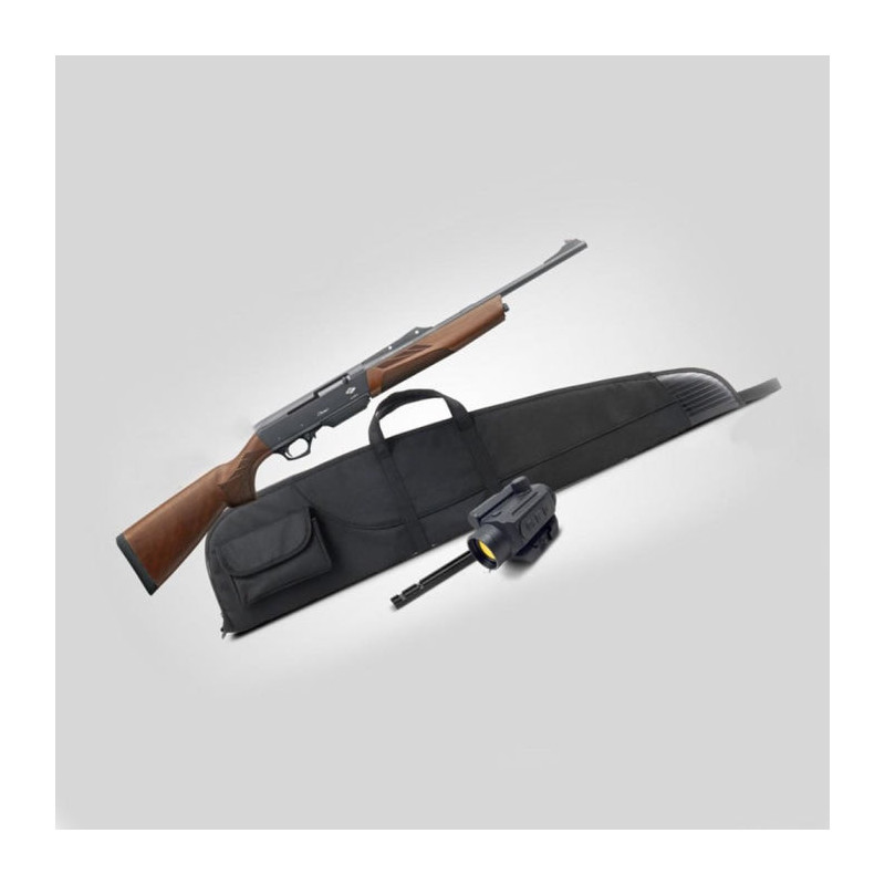 Pack Carabine Semi-Auto Pietta Chronos bois avec Fourreau et Point rouge - Cal. 30-06