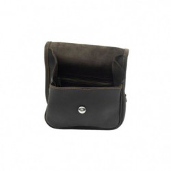 Sac à cartouches Januel en cuir graissé