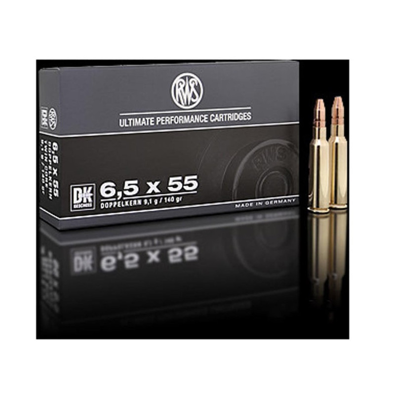 Balles RWS DK 9.1 g - Cal. 6.5x55 SE