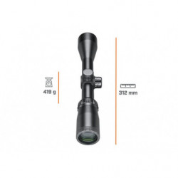 Lunette de tir Bushnell Banner 2 3-9x40 - Réticule Doa Quick Balistic avec colliers