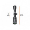 Lunette de tir Bushnell Banner 2 3-9x40 - Réticule Doa Quick Balistic avec colliers