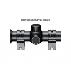 Lunette de tir Bushnell Banner 2 3-9x40 - Réticule Doa Quick Balistic avec colliers