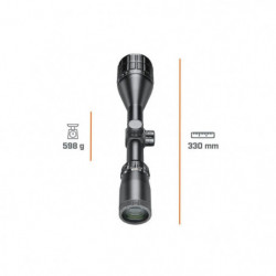 Lunette de tir Bushnell Banner 2 6-18x50 - Réticule Doa Quick Balistic avec colliers