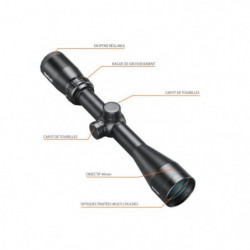Lunette de tir Bushnell Rimfire 3-9x40 - réticule DZ22